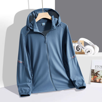 Sun Protection Clothing Men's 2025 New Summer Thin Breathable Anti-ultraviolet Fishing UPF50 Ice Silk Quick-drying Sun Protection Clothing