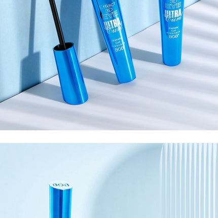 Pro 3D Fiber Lashes Rimel Mascara Makeup Ink Gel Natural Fibers Long-lasting Waterproof Eyelash Lengthening Thick Curling