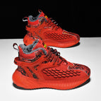 Red cotton shoes / 39