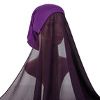8# dark purple / Free size