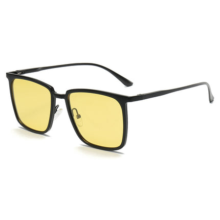 New Aluminum-Magnesium Polarized Sunglasses for Men for Driving, Anti-Uv Glare Color-Changing Glasses, Sun Protection Sunglasses
