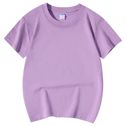 Nezha and Ao Bing Style Pure Cotton T-Shirts, Round Neck Cultural Shirts, Class Uniforms, Kindergarten Group Wear, Casual and Versatile