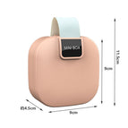 Plastic storage box (pink)