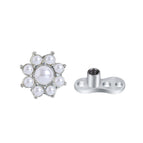 Including base 1.6*2.5mm/tooth m1.2 / White pearl