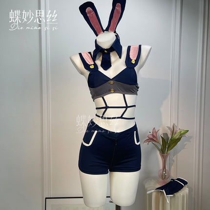 Butterfly Fantasy Sexy Lingerie Pure Desire Role Play Nick Fox Nick Pure Bunny Girl Small Chest Uniform A414