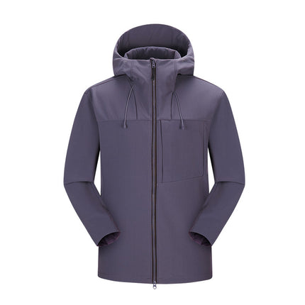 Mountain-Style Couple's Softshell Jacket, Outdoor Sports Windproof and Waterproof Cycling, Camping and Mountaineering Three-Dimensional Jacket
