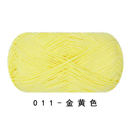 Ruyi Bird Four-Strand Combed Milk Cotton Wool Ball DIY Handmade Crochet Thin Thread Doll Wholesale Wool Ball