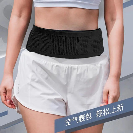 Running Waist Bag High Elastic Mobile Phone Bag Multi-Functional Morning Running Outdoor Sports Fitness Men's and Women's Construction Site Marathon Belt