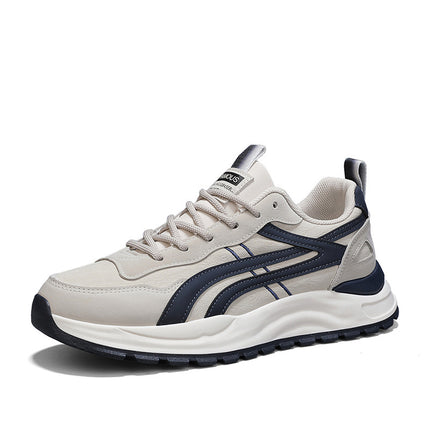 Forrest Gump Shoes Men's 2025 New Breathable Lightweight Trendy Casual Shoes Men's Thick Bottom Shock Absorbing Running Campus Style sneaker