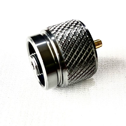 Outdoor multifunctional card furnace adapter butane long gas tank self-locking converter bracket camping stove adapter