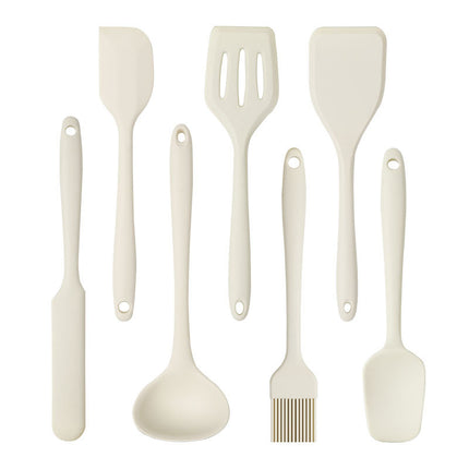 in stock Mini All-inclusive Silicone Kitchenware suit small size Silicone Soup Spoon Secret Shovel Household Non-stick Cookware for Children