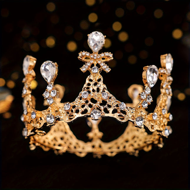 Small Rhinestone Crown Hair Accessories Princess Hair Crown Dress Hair Styling Accessories Kidsren's Performance t Stage Hair Accessories