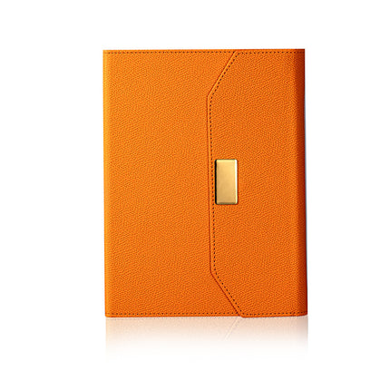 Engravable Triplex Notebook Customized Logo Business Notebook Office Horizontal Line Gift Box suit Notepad