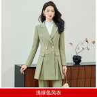 2548-light green windbreaker / 3XL