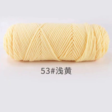 8 strands milk cotton eight strands lover cotton handmade diy material coated wool scarf hat hook shoes medium thick wool ball