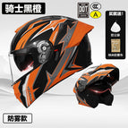 [face helmet 3c/dot] knight black orange