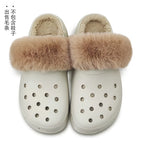 [long hair] shoelace covers-brown / 22-23 without shoes