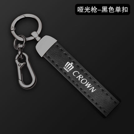 Suitable for Toyota Crown car key case 12/13/14 generation Lu Fang card induction protective case buckle metal bag shell