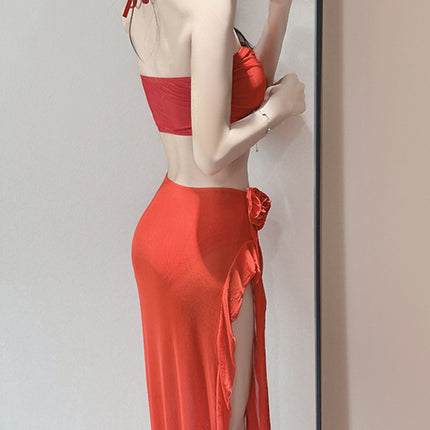 Swimsuit for Women 2025 New High-End Internet Celebrity Style Pure Lust Sexy Slimming Bikini Summer Big and Small Breasts Push up Vacation