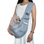 Grey Polyester Bag Plus Phone Pocket