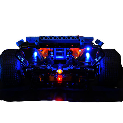 Lighting mosaic DIY compatible Lego 42141 technology machinery group McLaren F1 racing luxury remote control lighting