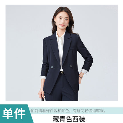 Sales Department Work Clothes Female High-end Suit suit Civil Servant Interview Formal Dress Hotel Front Desk Temperament Professional Autumn Dress