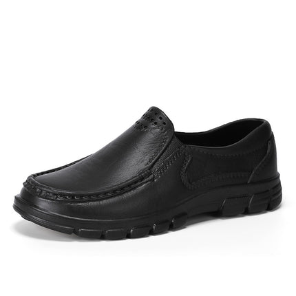 Large Size Cross-Border Hotel Kitchen Chef Shoes Non-Slip and Oil-Proof Men's Catering Work Shoes Low-Top Slip-On Kitchen Shoes