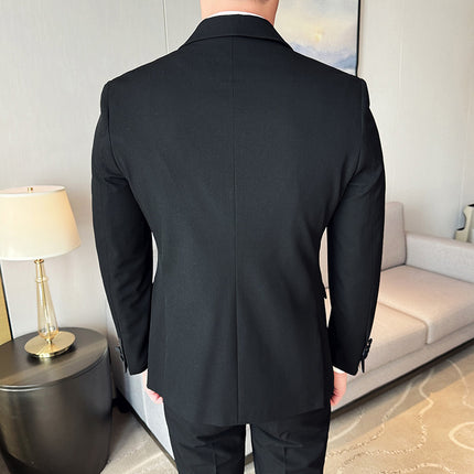 Groom Wedding Dress Host Banquet Annual Meeting Suit suit Two-Button Tarstor Suit Fixture Wholesale Men