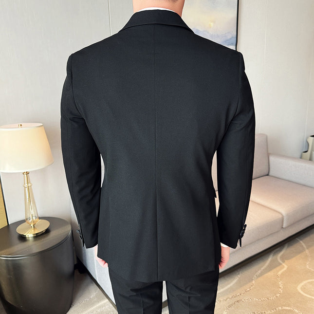 Groom Wedding Dress Host Banquet Annual Meeting Suit suit Two-Button Tarstor Suit Fixture Wholesale Men