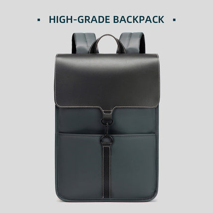 Men's Backpack, High-End, Simple, Versatile, Trendy, Popular with Women, Large Capacity, Business 16inch Computer Bag, Weight-Reducing
