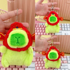 Bead chain style / Green god of wealth hat kapibala