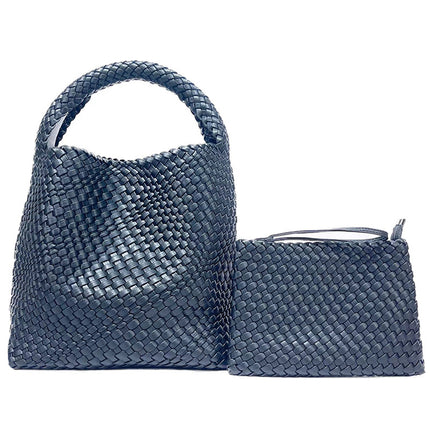 PU Woven Tote Bag / Sac Tressé PU
