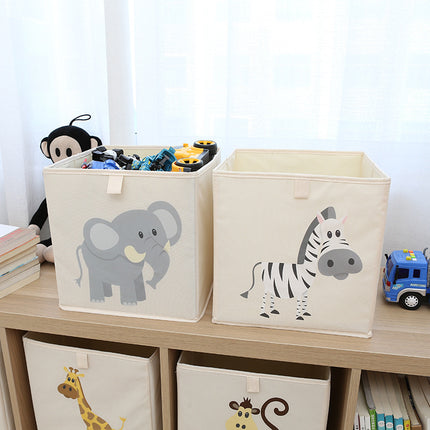 Oxford Cloth Folding Storage Basket Children's Toy Storage Box Home Clothes Sundries Finishing 1493