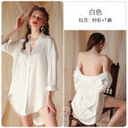 White Shirt Dress / 160(M)