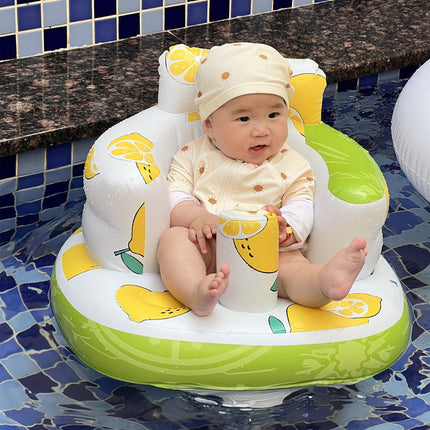 Popular Bb Stool Korean-Style Baby Sitting and Bathing Chair Anti-Fall Chair Learning Chair Foldable Inflatable Baby Sofa