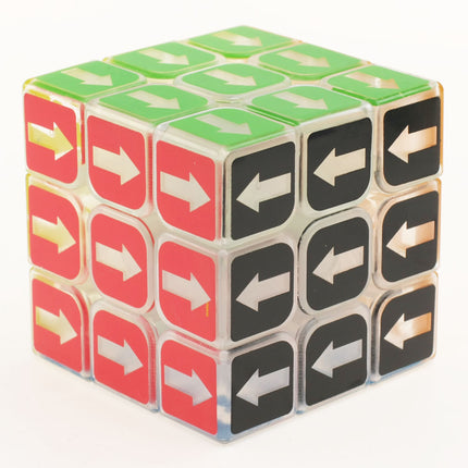 2025 New Qiyi Transparent Luminous Blue Pyramid Jelly Color Series Second and Third Order Children's Decompression Toy Rubik's Cube