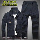 Pure cotton summer [dark blue 620] set / 165/M [45.00 kg-55.00 kg]]