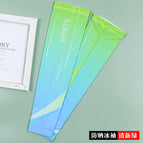 Sun protection sleeves-fresh green / One Size