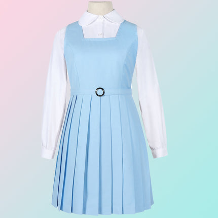 Jumpsuit Vest Dress Cos Chainsaw Man War Devil School Uniform Anime Cosplay Costume Female High School Jk Uniform Skirt