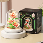 M5004 hibiscus flower/light transparent cover/color box