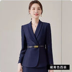 Navy blue suit / S