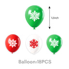 Christmas grinch balloon-18pcs
