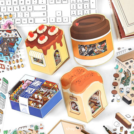 infeelme's Fifth Play 3d Landscape Sticker in Business Today Innovates Little Red Riding Book's New DIY Landscape House