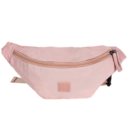 Chest Bag for Men and Women 2026 Spring New Solid Color Chest Bag Waist Bag Trendy Brand Lightweight Nylon Bag Crossbody Bag Wholesale