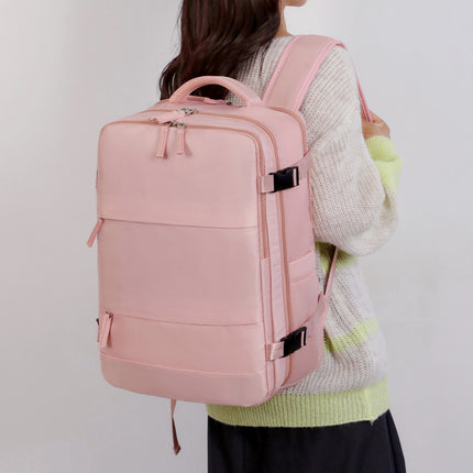 Multi-layer storage backpack dry and wet separation with shoe warehouse outdoor travel backpack USB interface business computer bag
