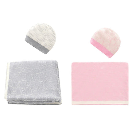Children's Blanket Air-conditioning Blanket Thick Knitted Jacquard Children's Blanket Car Infant Air-conditioning Blanket for Boys and Girls