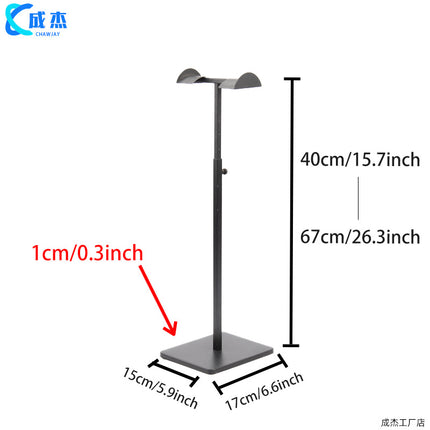 Cross-border Source Stainless Steel Display Hanging Bag Display Rack Women's Bag Rack Support Bag Rack Floor Adjustable Bag Rack