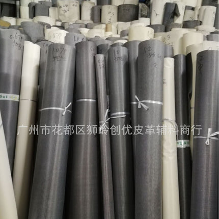 White Pvc Leather Backing Material for Bags and Handbags, in Stock