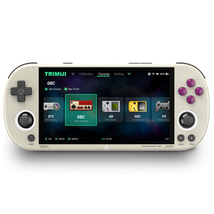Cross-Border Trimui Smart Pro Handheld Game Console Retro High-Definition Arcade 4.96inch Large-Screen Open-Source Handheld Console