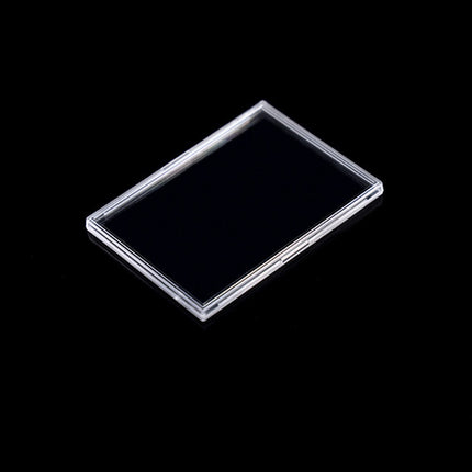 Acrylic Card Holder Strong Magnetic High-Definition Transparent Shell Album Storage Card Film Document Protective Cover Magnetic Card Holder Custom Y